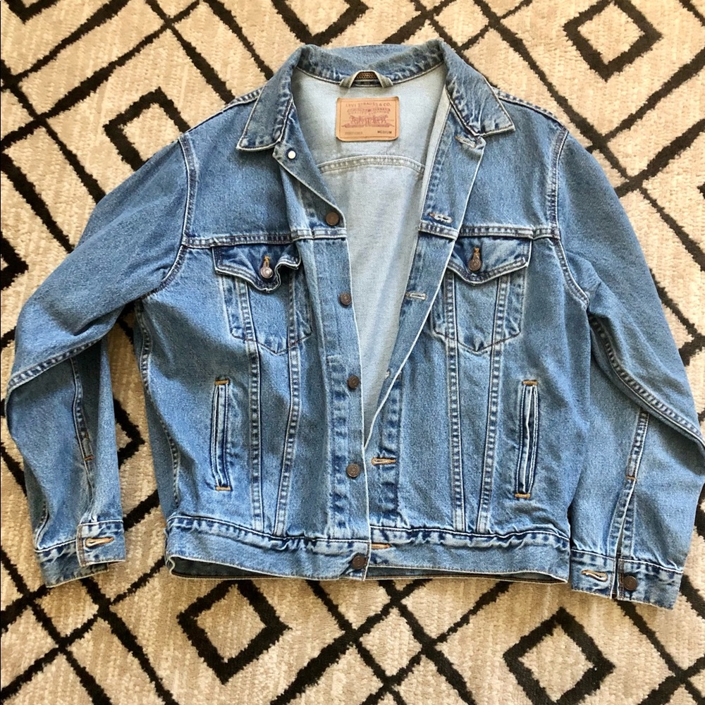 Vintage Denim Jacket  Levi 70507-0389 Medium Made in USA